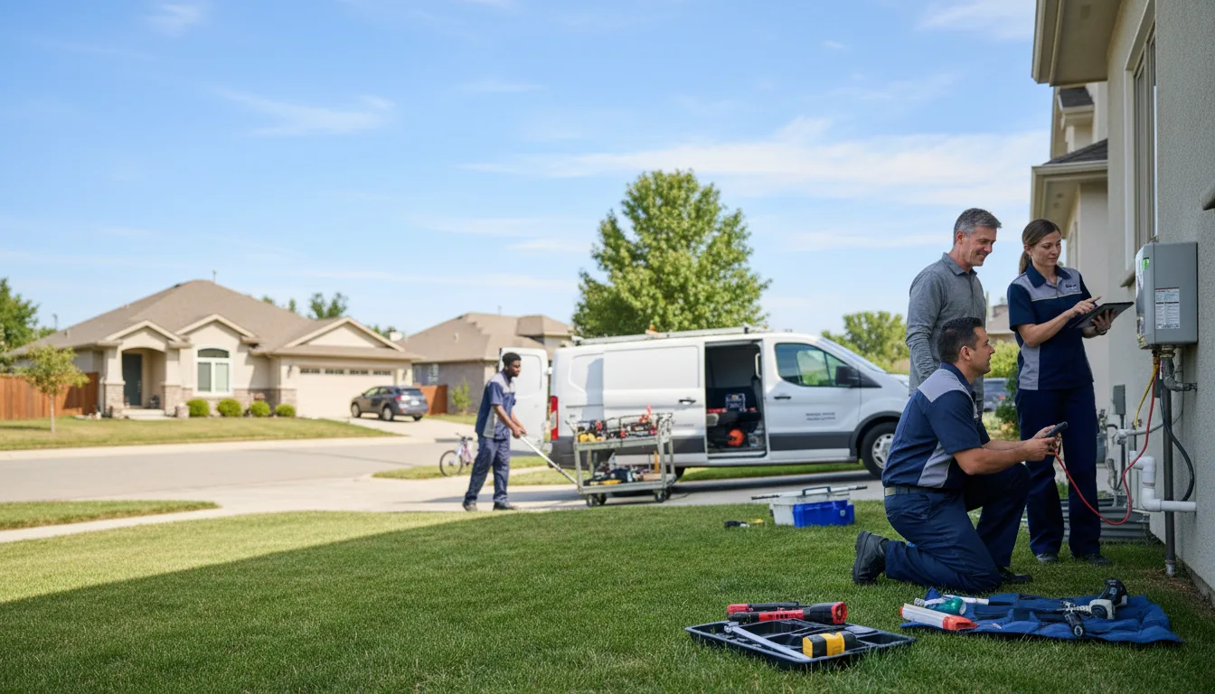 Tankless water heater service in Randolph, MA